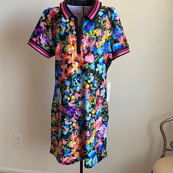Johnny Was Dresses & Skirts - NWT Johnny Was Bee Active Polo Tennis Dress in Wild Bloom